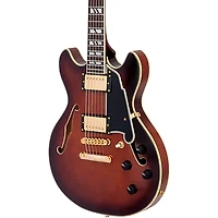 D'Angelico Excel Mini DC Semi-Hollow Electric Guitar