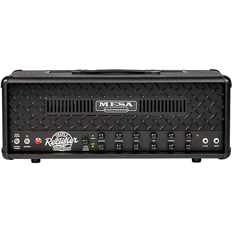 MESA/Boogie 90s Triple Rectifier 150W Guitar Amp Head - Black Bronco