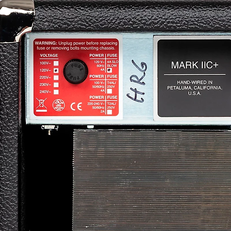 MESA/Boogie Mark IIC+ HRG 100W Tube Guitar Amp Head Black Bronco