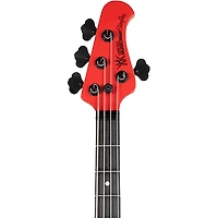 Ernie Ball Music Man Tim Commerford Artist Series StingRay Active Electric Bass Guitar - Caliper Red