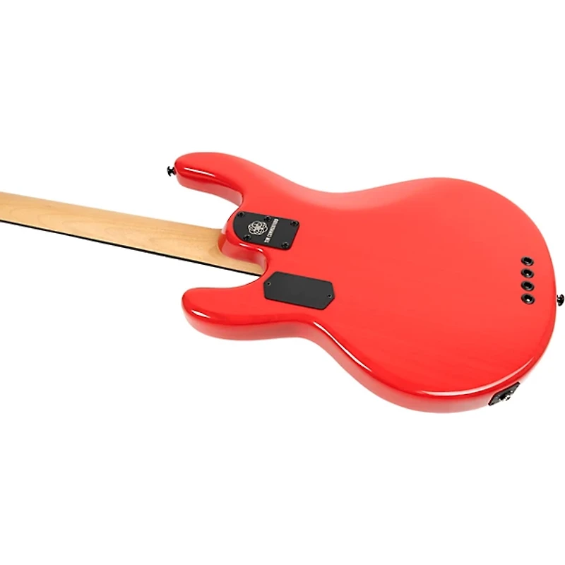 Ernie Ball Music Man Tim Commerford Artist Series StingRay Active Electric Bass Guitar - Caliper Red