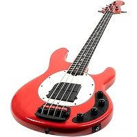 Ernie Ball Music Man Tim Commerford Artist Series StingRay Active Electric Bass Guitar - Caliper Red