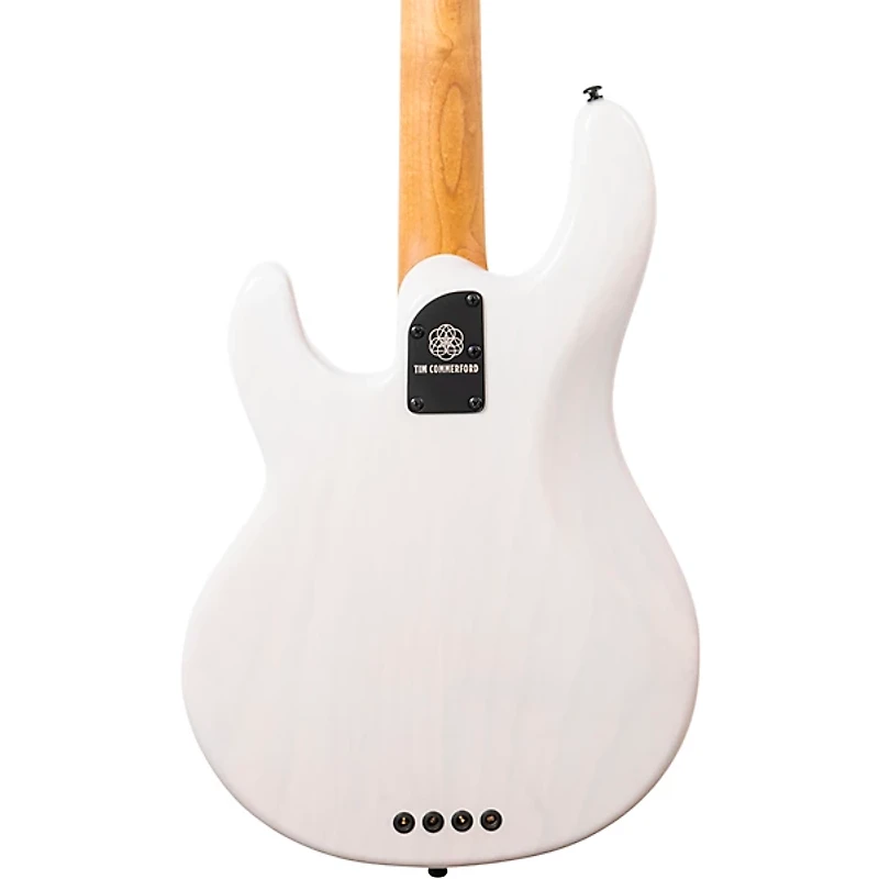 Ernie Ball Music Man Tim Commerford Artist Series StingRay Passive Electric Bass Guitar - Fight Night White