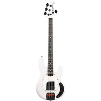 Ernie Ball Music Man Tim Commerford Artist Series StingRay Passive Electric Bass Guitar - Fight Night White