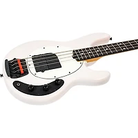 Ernie Ball Music Man Tim Commerford Artist Series StingRay Passive Electric Bass Guitar - Fight Night White