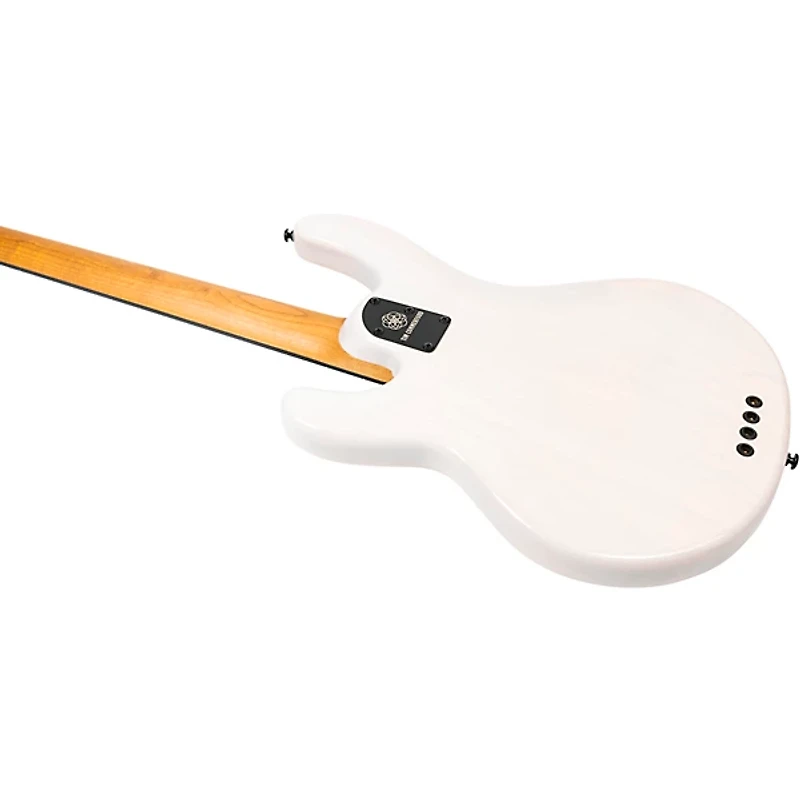 Ernie Ball Music Man Tim Commerford Artist Series StingRay Passive Electric Bass Guitar - Fight Night White