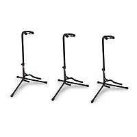 Proline GS2 Tubular Guitar Stand for Acoustic & Electric Guitars (3-Pack)