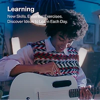 LAVA MUSIC LAVA ME play 36" Acoustic-Electric Guitar With Lite Bag Frost White