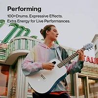 LAVA MUSIC LAVA ME play 36" Acoustic-Electric Guitar With Lite Bag Frost White