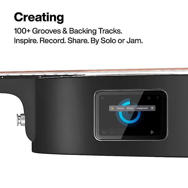 LAVA MUSIC LAVA ME play 36" Acoustic-Electric Guitar With Lite Bag Frost White