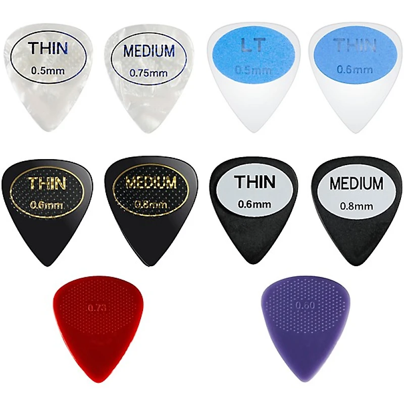 COOL Assorted Grip Multi Pack Guitar Picks