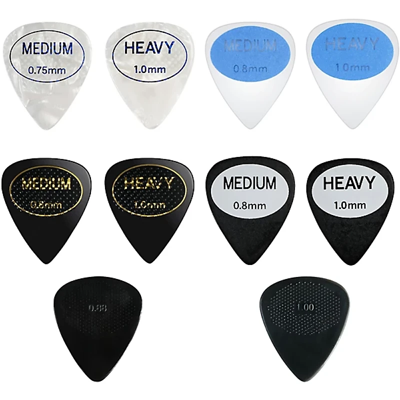 COOL Assorted Grip Multi Pack Guitar Picks