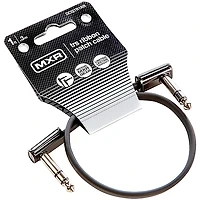 MXR Ribbon Patch Cable 1 ft. Black