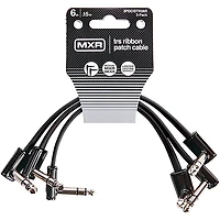 MXR TRS Ribbon Patch Cable - 3 Pack