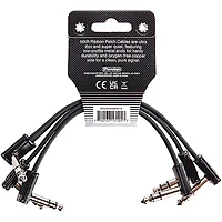 MXR TRS Ribbon Patch Cable - 3 Pack