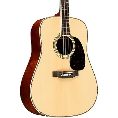 Martin Custom Shop 28 Style European Spruce-Quilted Bubinga Dreadnought Acoustic Guitar Natural