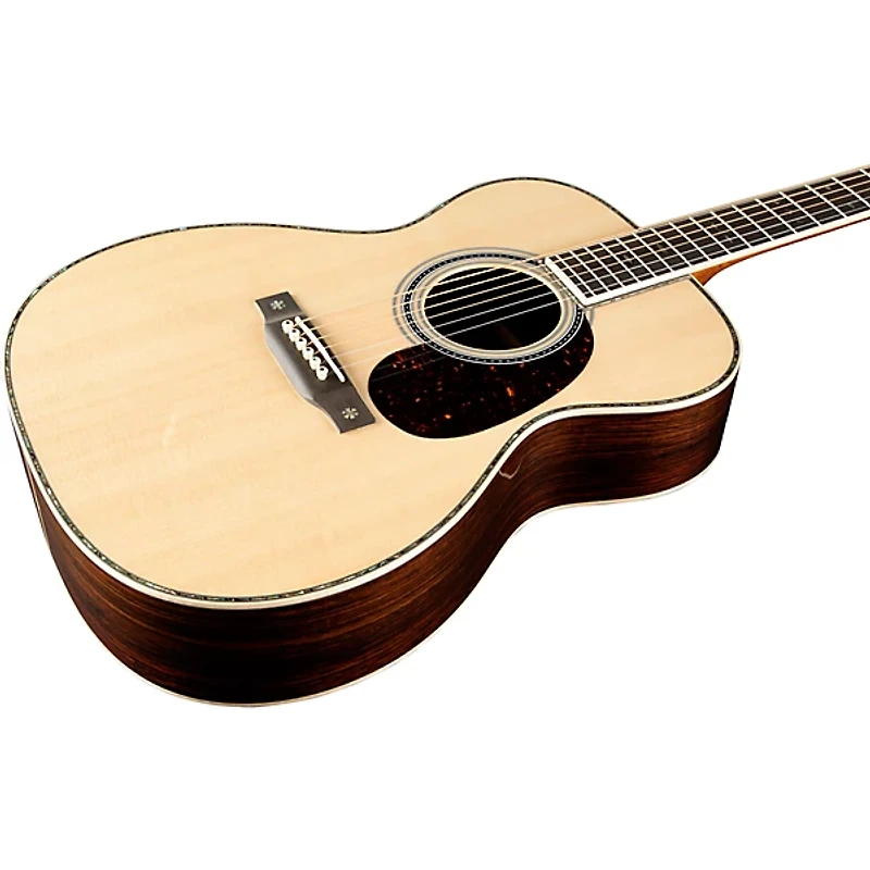 Martin Custom Shop 42 Style Spruce-Wild Grain Rosewood 000 Grand Auditorium Acoustic Guitar Natural