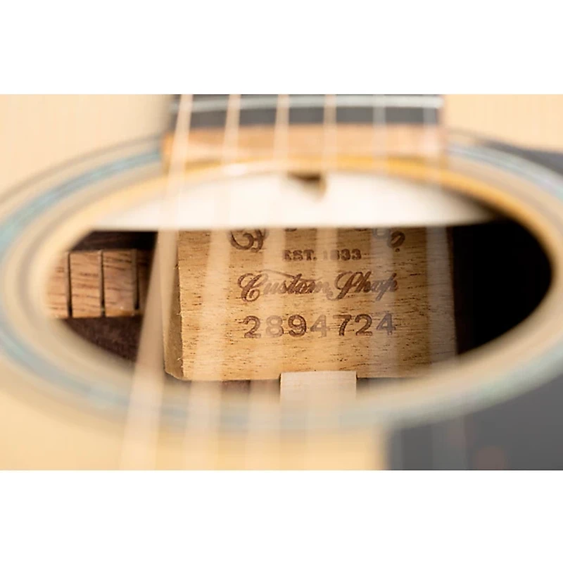 Martin Custom Shop 41 Style Adirondack Spruce VTS-Wild Grain Rosewood 000 Grand Auditorium Acoustic Guitar Natural