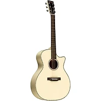 Martin Custom Shop 18 Style Spruce-Mahogany GPC Acoustic Guitar Antique White