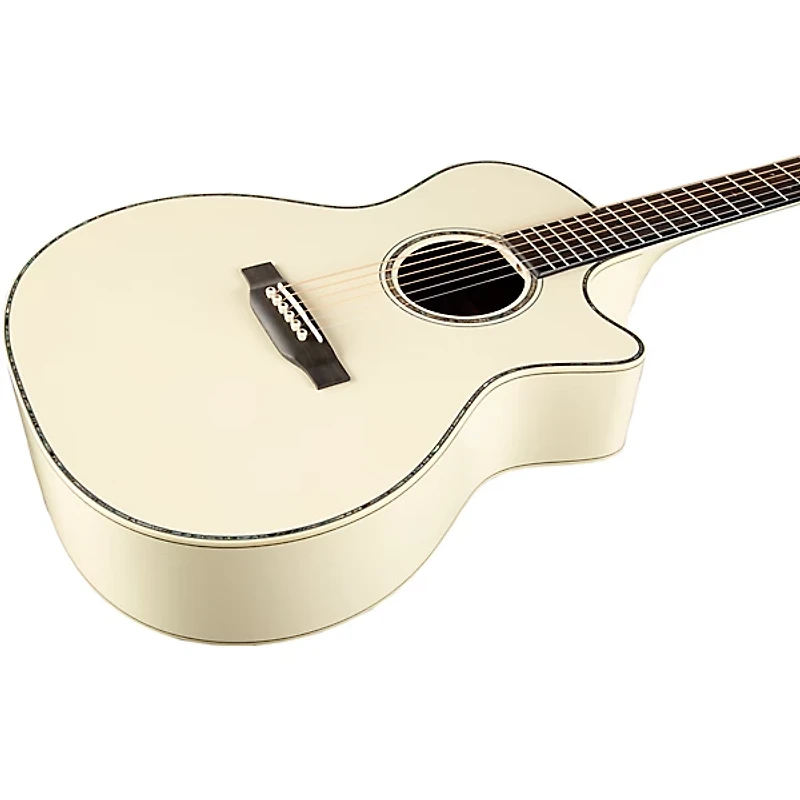 Martin Custom Shop 18 Style Spruce-Mahogany GPC Acoustic Guitar Antique White