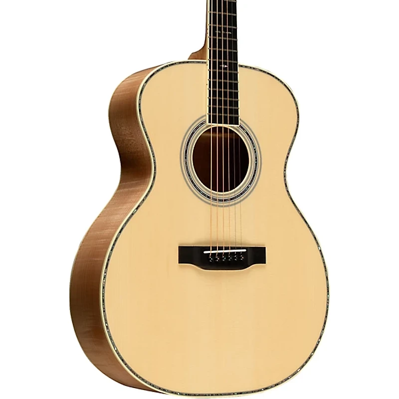 Martin Custom Shop 41 Style Italian Alpine Spruce-Flamed Maple Grand Performance Acoustic Guitar Natural