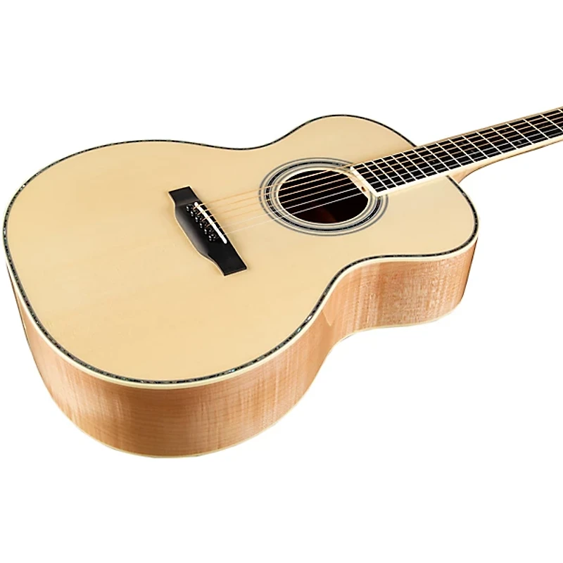 Martin Custom Shop 41 Style Italian Alpine Spruce-Flamed Maple Grand Performance Acoustic Guitar Natural