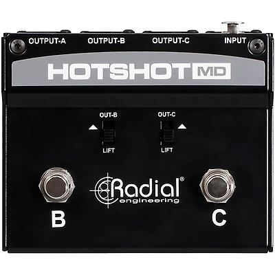 Radial Engineering HOTSHOT MD Dynamic Mic Switcher
