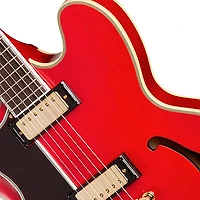 Epiphone Masterbilt Gem Archer Sheraton Electric Guitar - Cherry Red