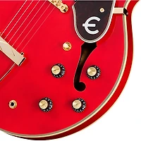 Epiphone Masterbilt Gem Archer Sheraton Electric Guitar - Cherry Red