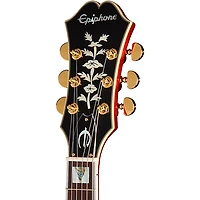 Epiphone Masterbilt Gem Archer Sheraton Electric Guitar - Cherry Red