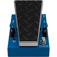 Morley Tye Trujillo TruDrive Wah Pedal Chrome and Blue