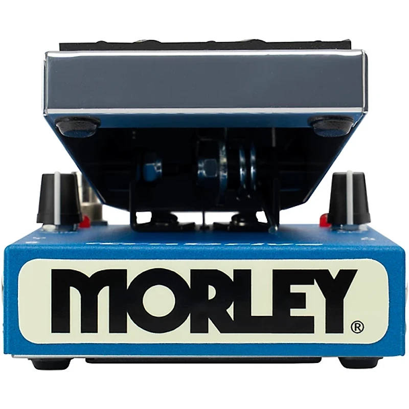 Morley Tye Trujillo TruDrive Wah Pedal Chrome and Blue