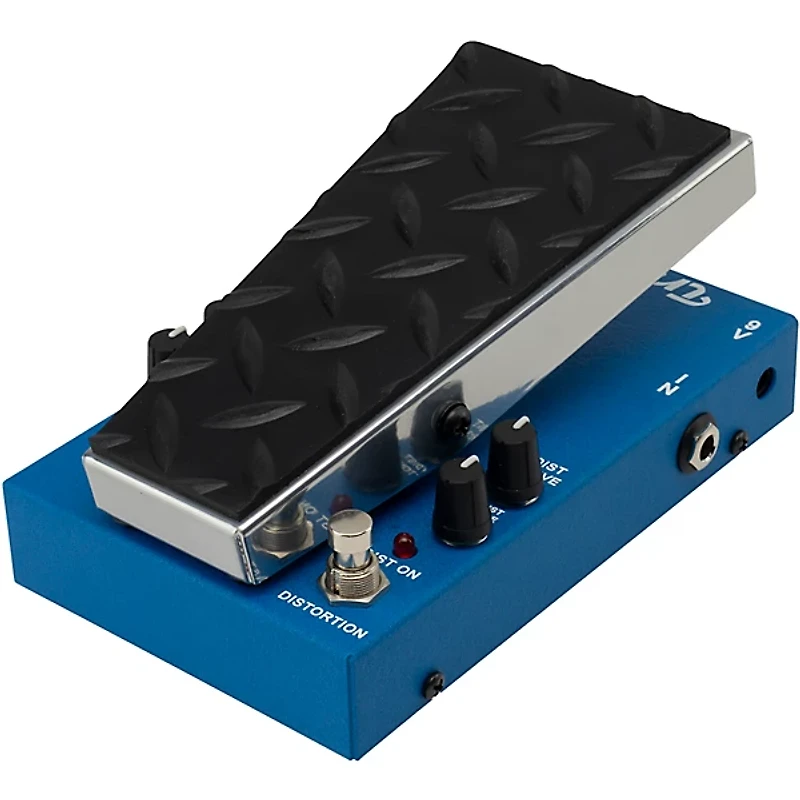 Morley Tye Trujillo TruDrive Wah Pedal Chrome and Blue