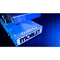 Morley Tye Trujillo TruDrive Wah Pedal Chrome and Blue