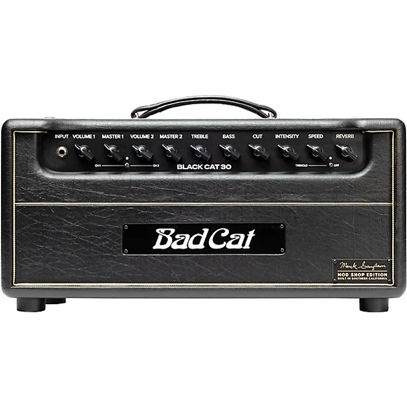 Bad Cat Mod Shop Black Cat 30 30W Guitar Amp Head by Mark Sampson Black