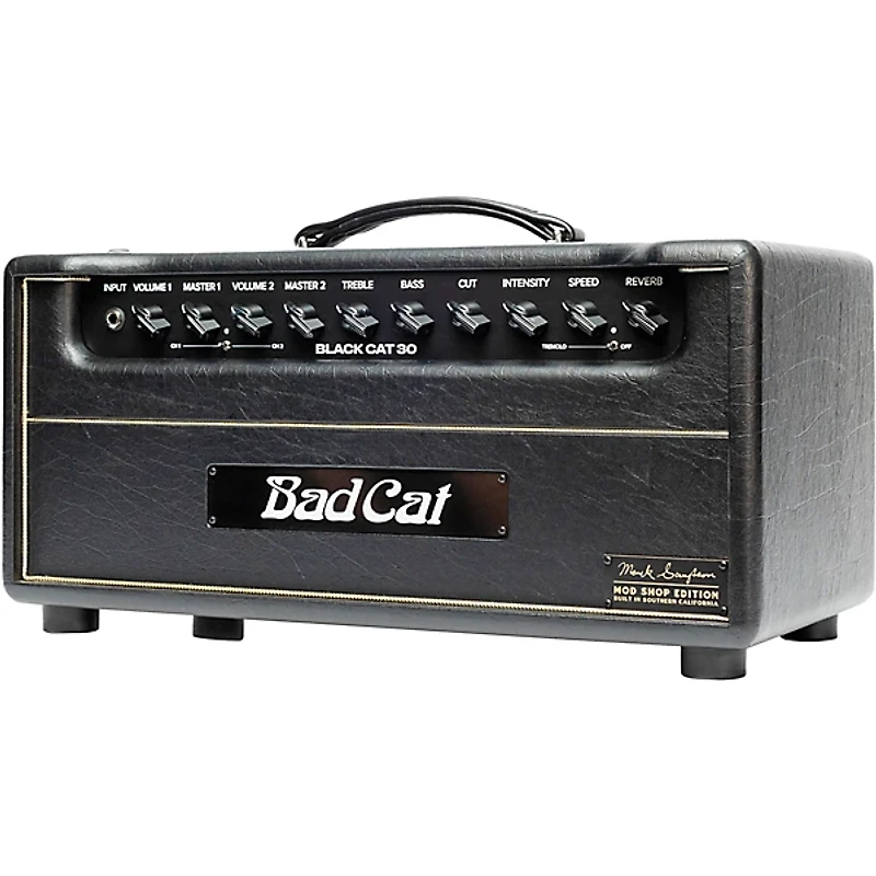 Bad Cat Mod Shop Black Cat 30 30W Guitar Amp Head by Mark Sampson Black