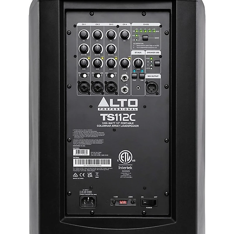 Alto TS112C Portable Column Array Loudspeaker