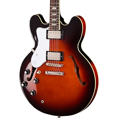 Epiphone Bonehead Riviera Left-Handed Electric Guitar - Dark Tobacco Burst