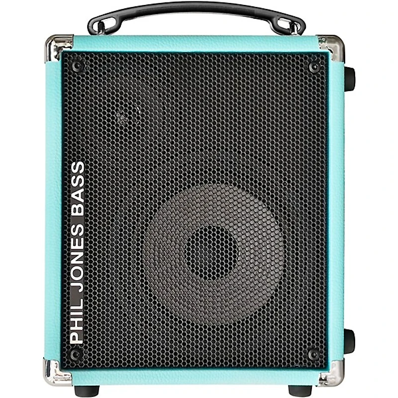 Phil Jones Bass Cab-17 100W 1x7 Bass Speaker Cabinet Seafoam Green