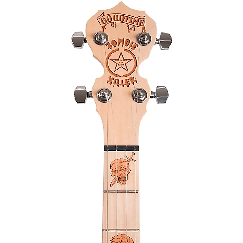 Deering Goodtime Zombie Killer III Resonator Banjo