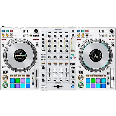Pioneer DJ DDJ-FLX10-W 4-Channel Performance DJ Controller for rekordbox DJ and Serato DJ Pro White