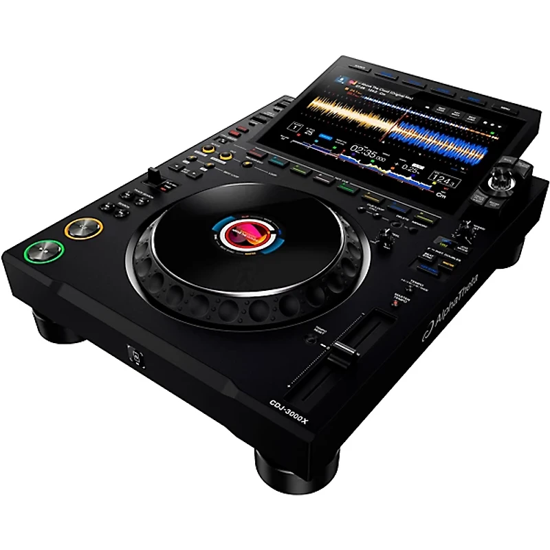 AlphaTheta CDJ-3000X Professional DJ Media Player Black
