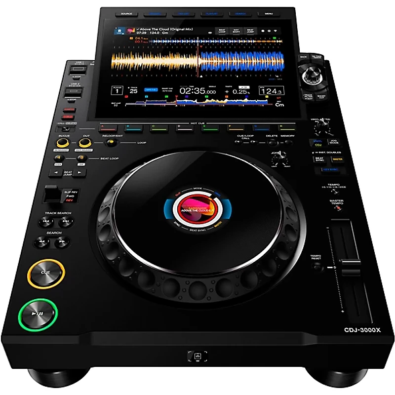 AlphaTheta CDJ-3000X Professional DJ Media Player Black