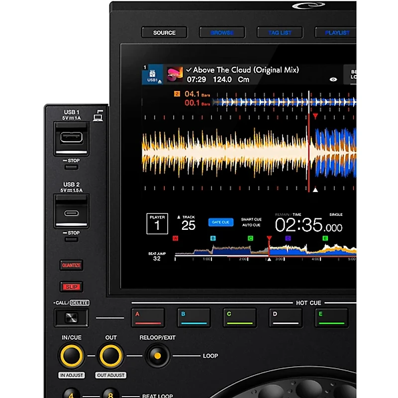 AlphaTheta CDJ-3000X Professional DJ Media Player Black