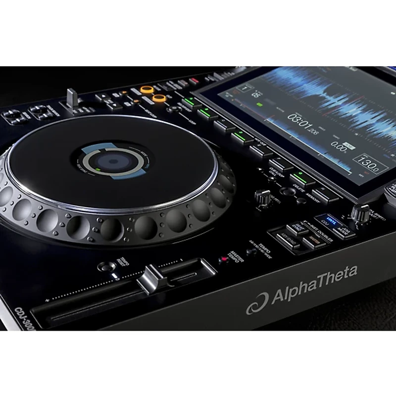 AlphaTheta CDJ-3000X Professional DJ Media Player Black