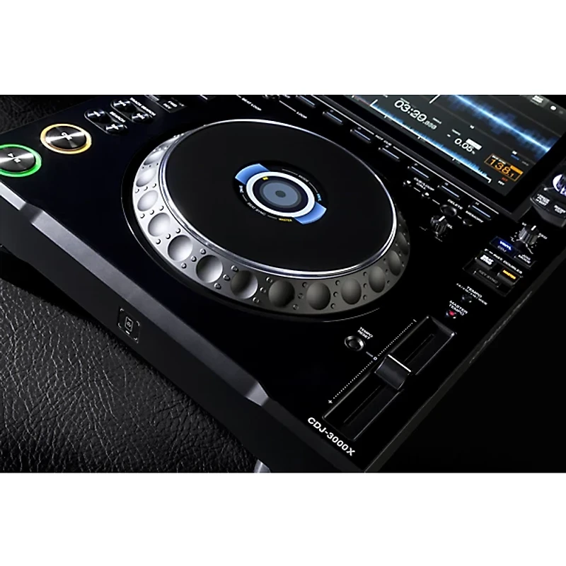 AlphaTheta CDJ-3000X Professional DJ Media Player Black
