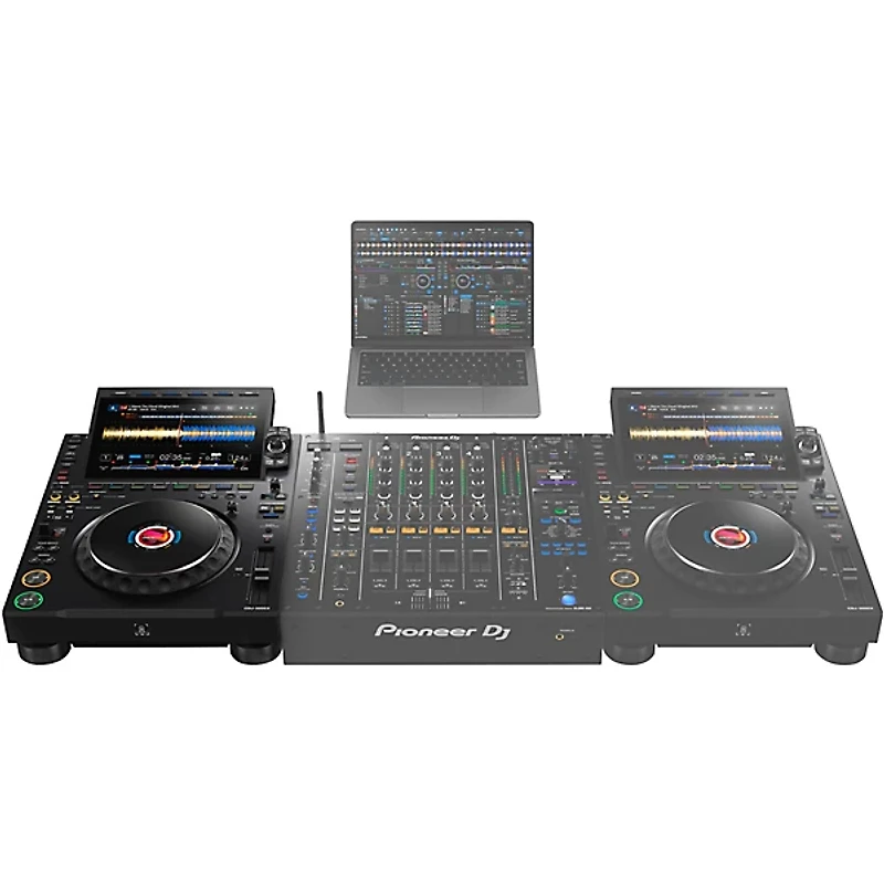AlphaTheta CDJ-3000X Professional DJ Media Player Black