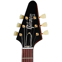 Gibson Custom 1958 Mahogany Flying V Reissue Electric Guitar Antique Natural