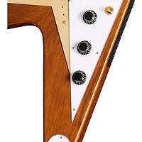 Gibson Custom 1958 Mahogany Flying V Reissue Electric Guitar Antique Natural