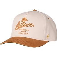 Gibson Script Logo Structured Snapback Hat